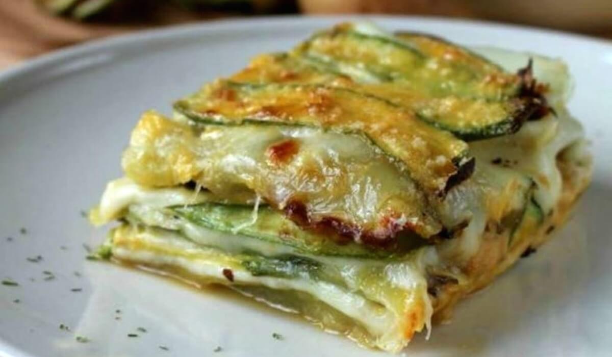 Parmigiana di zucchine (bianca, con zucchine crude, pronta in 30 minuti!)